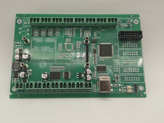 Καλή τιμή. FR4 TG135 PCB 4 στρωμάτων με επεξεργασία επιφάνειας HASL για βιομηχανικό έλεγχο σε απευθείας σύνδεση