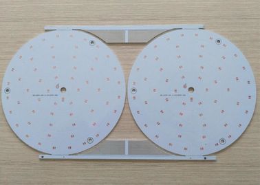 Καλή τιμή. Ενιαίος κατασκευαστής πινάκων PCB Wite Soldermask στρώματος PCB αργιλίου οδηγήσεων σε απευθείας σύνδεση