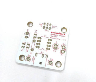 Καλή τιμή. 2 στρώματα FR-4 άσπρα PCB πινάκων κυκλωμάτων Soldmask κόκκινα Silkscreen ηλεκτρονικά τυπωμένα σε απευθείας σύνδεση