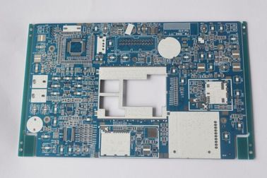 Καλή τιμή. Το πολυστρωματικό PCB πινάκων λευκό soldmask κατασκευαστών μπλε σε απευθείας σύνδεση