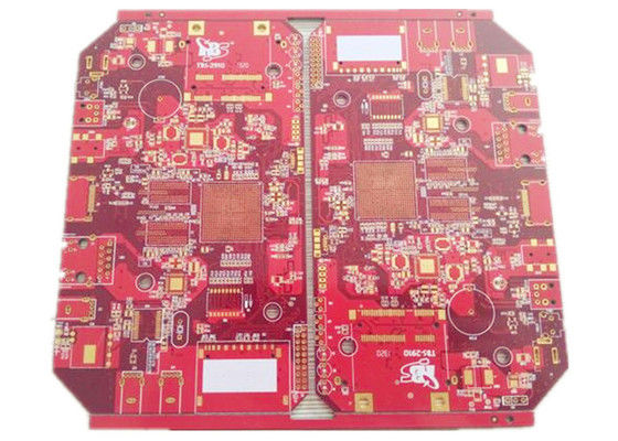 Καλή τιμή. PCBA 4 στρώματα FR 4 κόκκινη Soldmask PCB συναρμολόγηση υπηρεσία βαρύ PCB χαλκού σε απευθείας σύνδεση