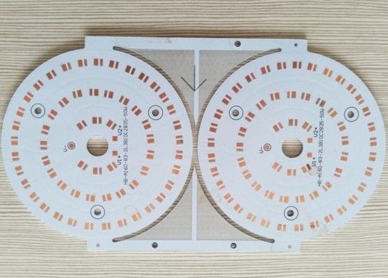 Καλή τιμή. Λευκό Soldermask Αλουμίνιο ENIG / HASL Επιφάνεια ανθεκτικό PCB Τυπωμένο κύκλωμα Πίνακα PCB Πίνακα για LED σε απευθείας σύνδεση