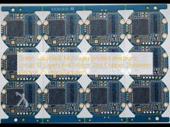 Πράσινο Soldmask Πολυστρώμα εκτυπωμένο ηλεκτρονικό κύκλωμα 10 στρώματα Fr4 1-6mm 2oz Χαλκό πάχος κατασκευαστές ηλεκτρονικών προϊόντων